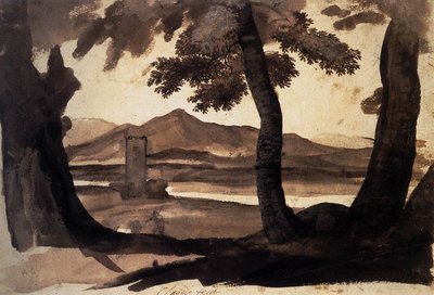 View of the Campagna by Claude Lorrain